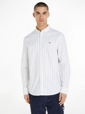 Tommy Jeans Langarmhemd »TJM CLASSIC OXFORD STRIPE SHIRT«