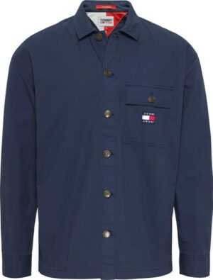 Tommy Jeans Langarmhemd »TJM CLASSIC SOLID OVERSHIRT«