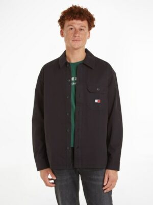 Tommy Jeans Langarmhemd »TJM ESSENTIAL SOLID OVERSHIRT«