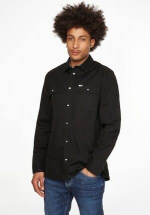 Tommy Jeans Langarmhemd »TJM ESSENTIAL TWILL OVERSHIRT«