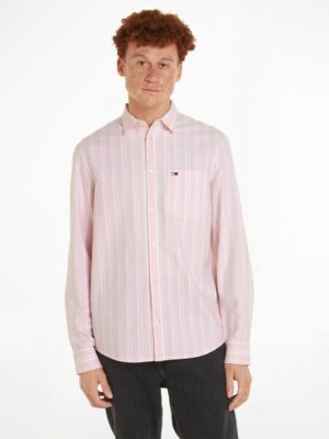 Tommy Jeans Langarmhemd »TJM REG OXFORD STRIPE SHIRT«