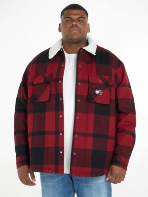 Tommy Jeans Plus Outdoorhemd »TJM PLUS CHECK SHERPA OVRSHRT«