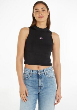 Tommy Jeans Seamless Shirt »BADGE HIGH NECK TANK«