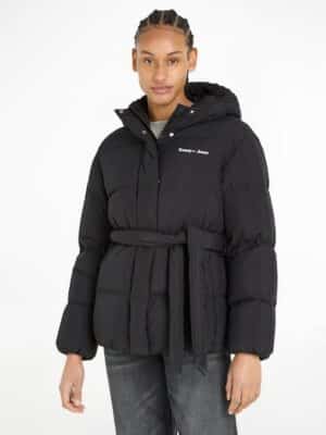 Tommy Jeans Steppjacke »TJW SERIF LINEAR BELTED PUFFER«