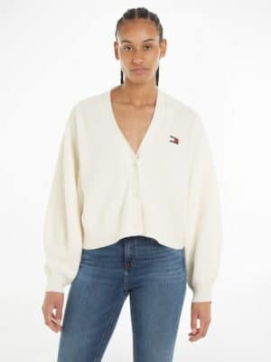 Tommy Jeans Strickjacke »TJW ESSENTIAL BADGE CARDIGAN«