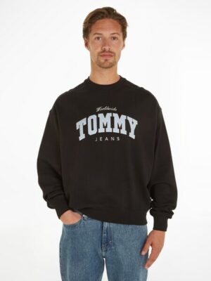 Tommy Jeans Sweatshirt »TJM BOXY VARSITY CREW EXT«