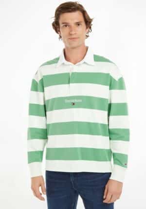 Tommy Jeans Sweatshirt »TJM SERIF LINEAR STRIPE RUGBY«