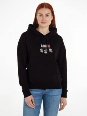 Tommy Jeans Sweatshirt »TJW BXY DAISY FLAG HOODIE«