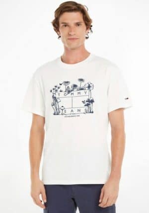 Tommy Jeans T-Shirt »TJM HOMEGROWN WILD FLOWER TEE«