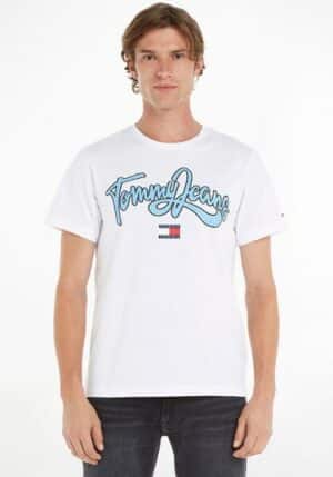 Tommy Jeans T-Shirt »TJM REG COLLEGE POP TEXT TEE«