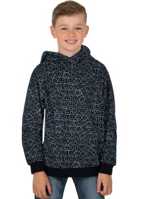 Trigema Kapuzensweatshirt »TRIGEMA Kapuzenpullover mit Allover-Print«