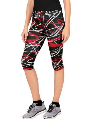 Trigema Leggings »TRIGEMA 3/4-lange Sporthose mit angesagtem Druck«