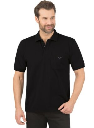 Trigema Poloshirt »TRIGEMA Polohemd mit Brusttasche«