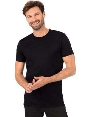 Trigema T-Shirt »TRIGEMA Slim Fit T-Shirt aus DELUXE Baumwolle«