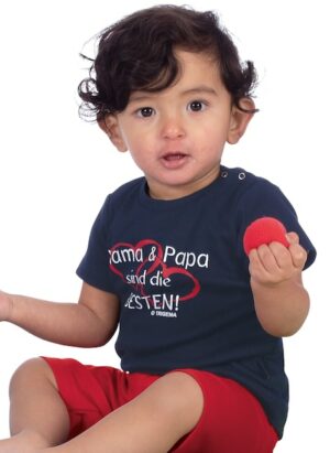 Trigema T-Shirt »TRIGEMA T-Shirt Mama & Papa«