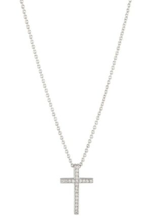 UNIKE JEWELLERY Kette mit Anhänger »MEANINGFUL CROSS KREUZ