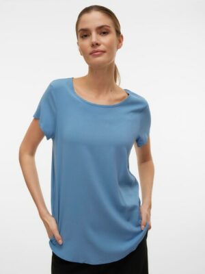 Vero Moda Blusenshirt »VMBELLA SS TOP WVN GA NOOS«