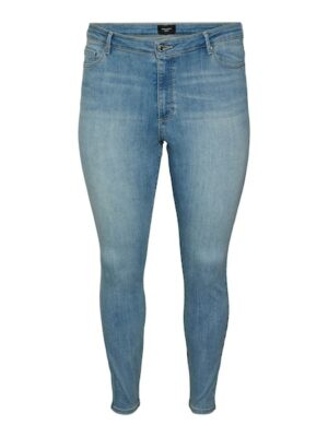 Vero Moda Curve Slim-fit-Jeans »VMPHIA HR SK JEANS LT BL CUR«