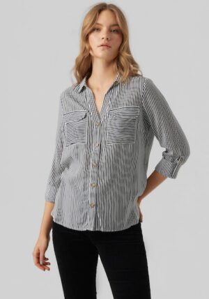 Vero Moda Hemdbluse »VMBUMPY L/S SHIRT NEW WVN GA NOOS«