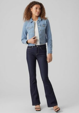 Vero Moda Jeansjacke »VMLUNA LS SLIM DNM JACKET MIX GA NOOS«