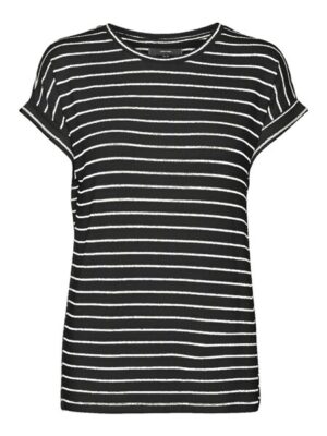 Vero Moda Kurzarmpullover »VMBRIANNA SS O-NECK PULLOVER BOO REP«