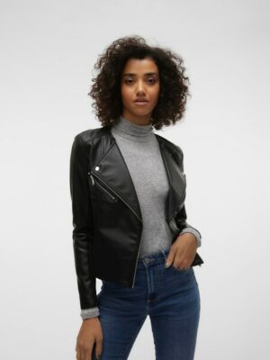 Vero Moda Lederimitatjacke »VMRILEY RIO SHORT COATED JACKET NOOS«