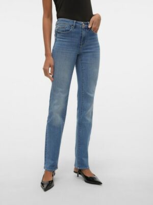 Vero Moda Straight-Jeans »VMFLASH MR STRAIGHT JEANS LI347 GA NOOS«