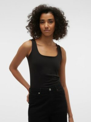 Vero Moda T-Shirt »VMMILLION SL SQUARE TOP 2-WAY JRS NOOS«