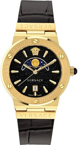 Versace Quarzuhr »GRECA LOGO MOONPHASE