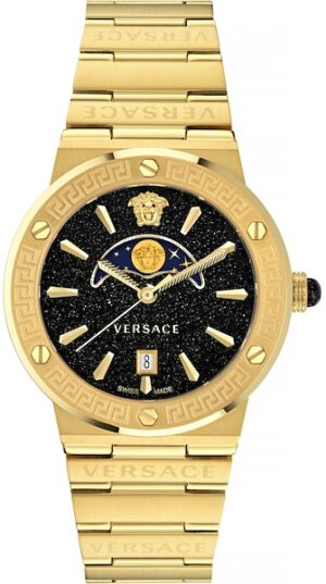 Versace Quarzuhr »GRECA LOGO MOONPHASE