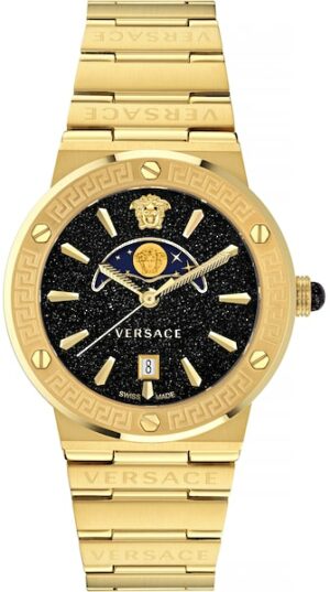 Versace Quarzuhr »GRECA LOGO MOONPHASE