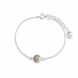 Vivance Armband »925/- Silber weiß mit Muschel weiß«