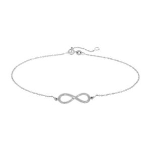 Vivance Fußkette »925/- Sterling Silber Infinity«