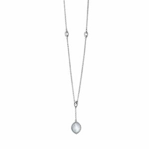 Vivance Kette mit Anhänger »925/- Sterling Silber rhodiniert Perlmutt«