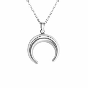 Vivance Kette mit Anhänger »925-Sterling Silber weiss«
