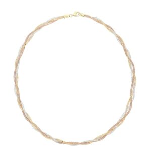 Vivance Kette mit Anhänger »glamorous meshlook«