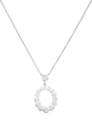 Vivance Kette mit Anhänger »sparkling elegance«