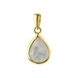 Vivance Kettenanhänger »375/- Gelbgold Mondstein«