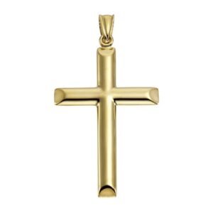 Vivance Kettenanhänger »585 Gold Motiv Kreuz«