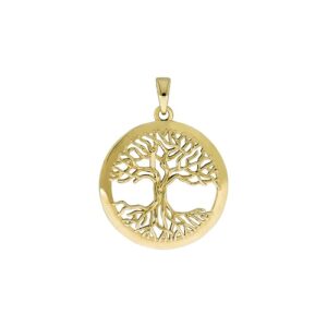 Vivance Kettenanhänger »925/- Sterling Silber vergoldet«