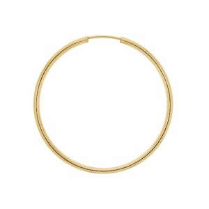 Vivance Paar Creolen »585/- Gelbgold glanz 40 mm«