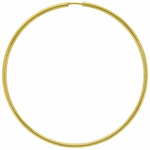 Vivance Paar Creolen »585/- Gelbgold glanz 60 mm«