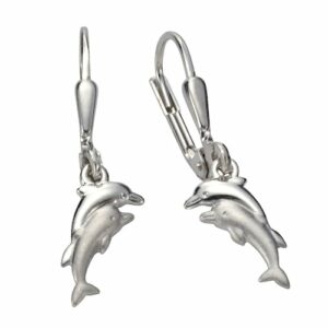 Vivance Paar Ohrhänger »925/- Sterling Silber Delfine«