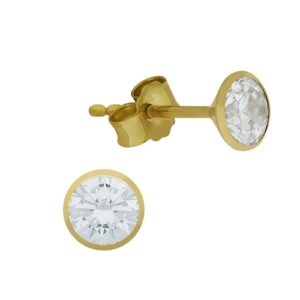 Vivance Paar Ohrstecker »585/- Gelbgold Zirkonia«
