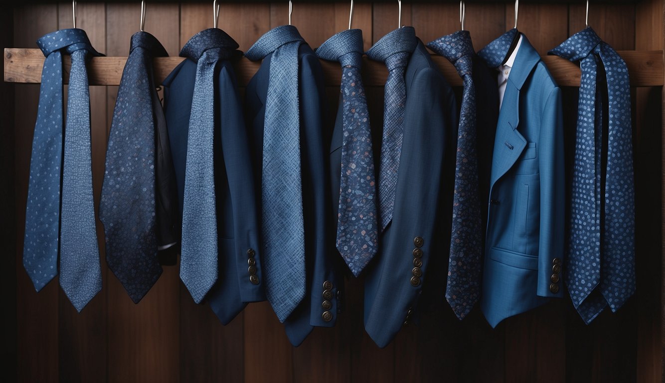 Welche Krawatte passt zu einem blauen Anzug?