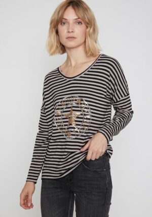 ZABAIONE Langarmshirt »Ro44ck«