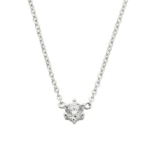 Zeeme Collierkettchen »925 Sterling Silber rhodiniert«