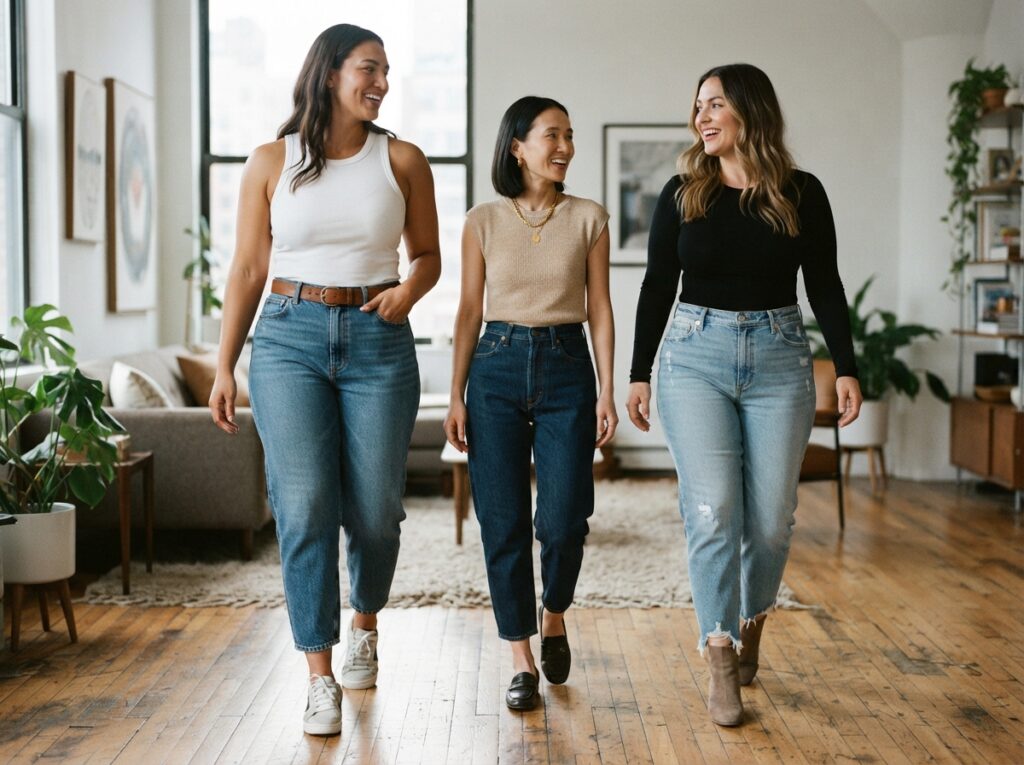 Barrel Jeans für welche Figur
