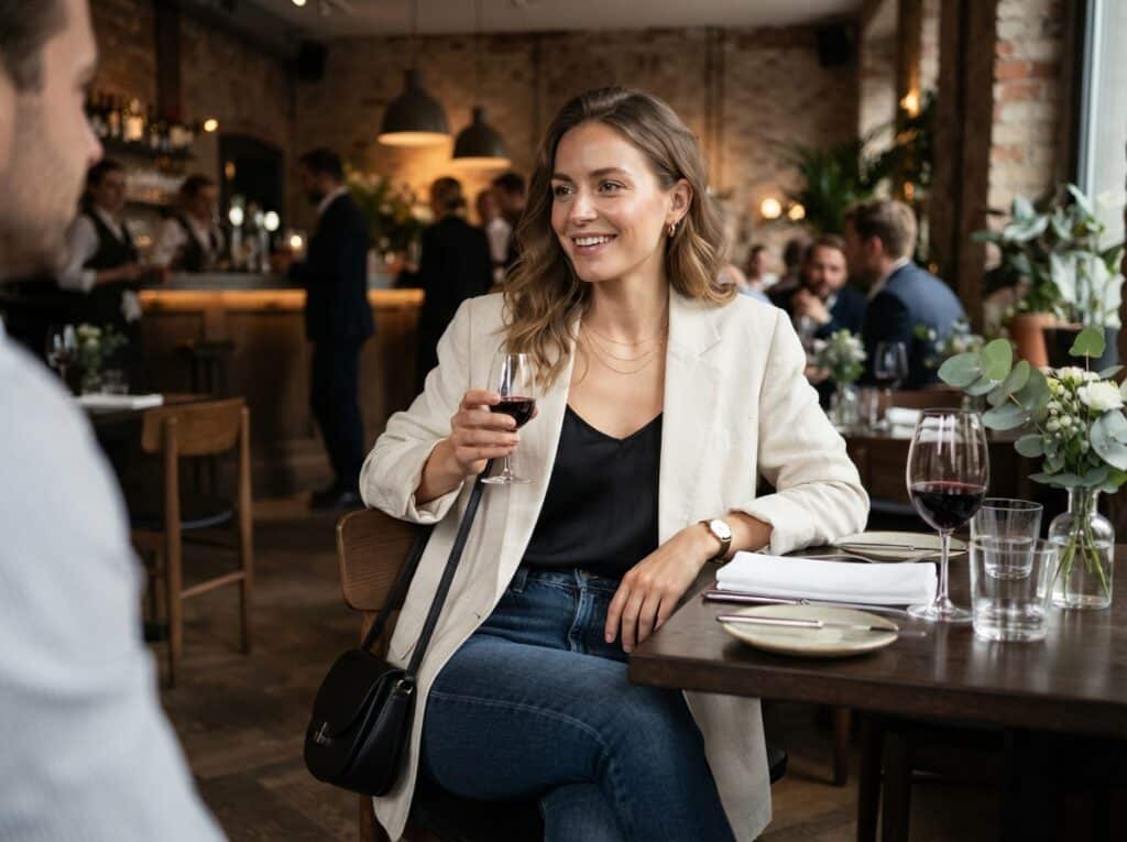 Restaurant Outfit Damen